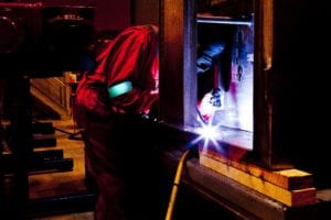 What is the Process of Welding with Rods